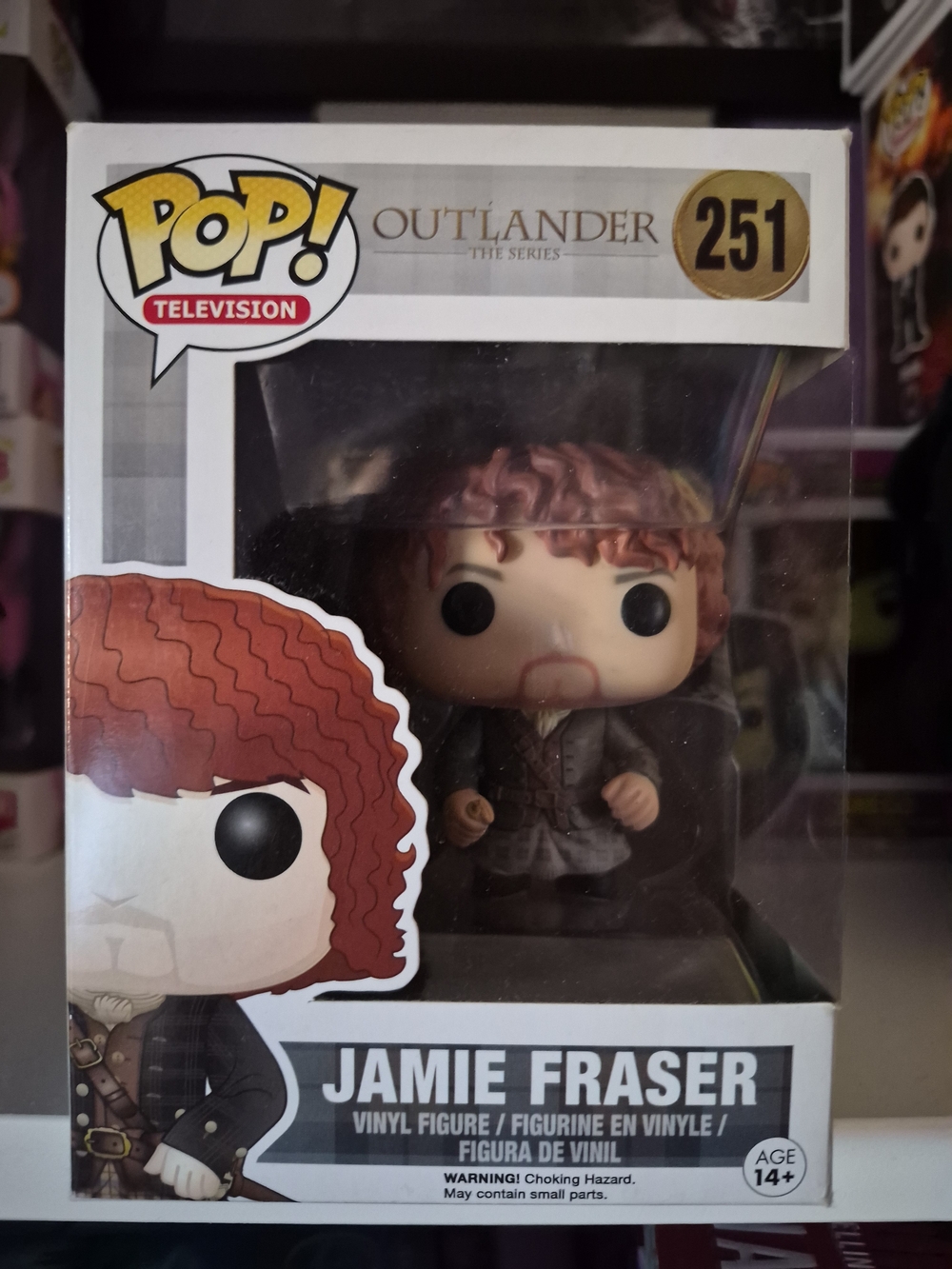 Funko Pop! Television Outlander Jamie Fraser #251 Vinyl Figure - Red Hair